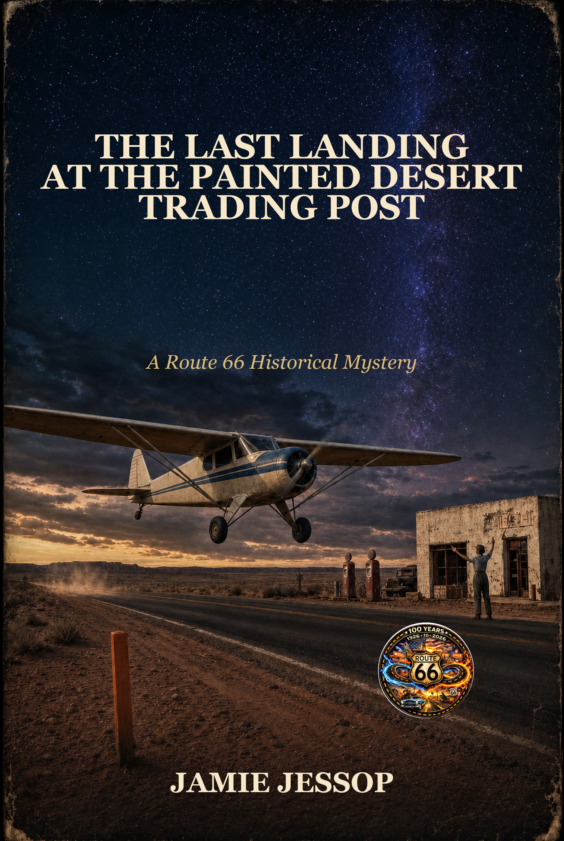 The Last Landing at the Painted Desert Trading Post book cover